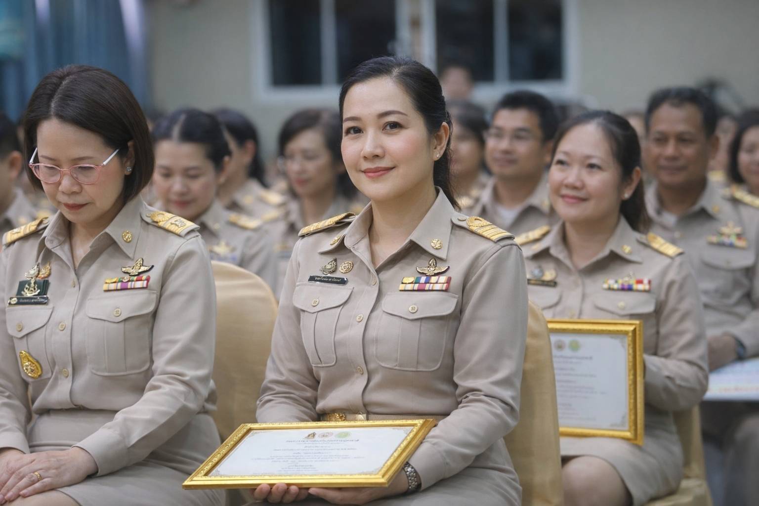 title - เข้ารับใบประกาศ (เกียรติบัตร) จากคณะกรรมการส่งเสริมคุณธรรมแห่งชาติ ประจำปีงบประมาณ พ.ศ. 2568